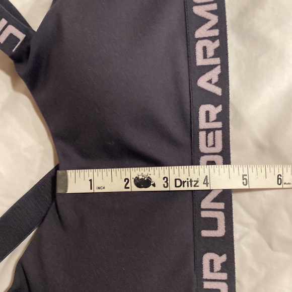 GIFTED Under Armor Black Cross Back Strapped Low Sports Bra Girl Small Petite - Picture 7 of 7